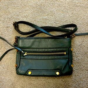 Small leather clutch